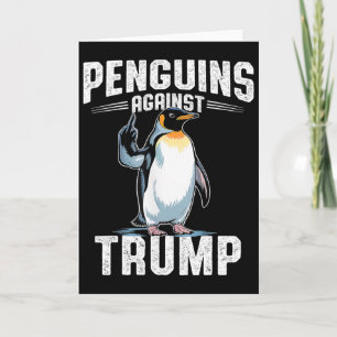 Verzet Pinguïns Tegen Trump - Maak Pinguïn Belasti Kaart