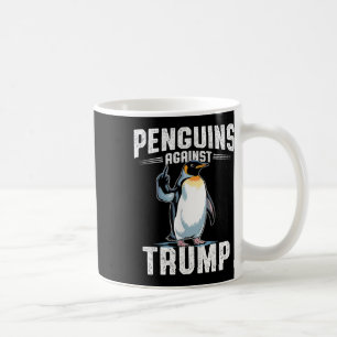 Verzet pinguïns tegen Trump - Maak pinguïnbelastin Koffiemok
