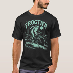 Verzet Portland Grappige Activist Draag Frogtifa K T-shirt