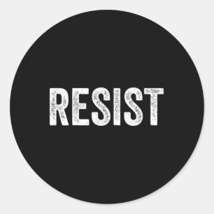 Verzet tegen anti-Trump-protest tegen politieke op Ronde Sticker