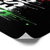 Verzet tegen politiek protest poster (Hoek)