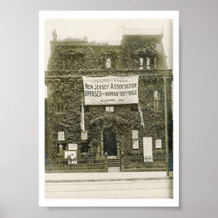 Verzet tegen  Poster voor vrouwenschaarste