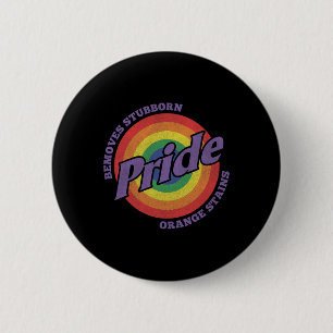 Verzet Trump Verwijder Hardnekkige Oranje Vlekken Ronde Button 5,7 Cm