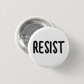 Verzet weerstand weerstaan ronde button 3,2 cm (Voorkant /achterkant)