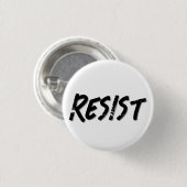 Verzet weerstand weerstaan ronde button 3,2 cm (Voorkant /achterkant)