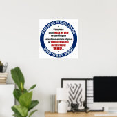 Verzet zich tegen het HHS-mandaat Poster (Thuiskantoor)