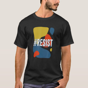 Verzet zich tegen Motivatie feministische citaat v T-shirt