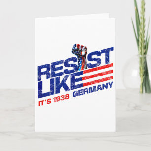 Verzet zoals het Duitsland in 1938 Verwerp Fascism Kaart