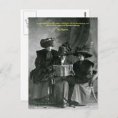 Verzetsvrouwen Briefkaart (Voorkant / Achterkant)