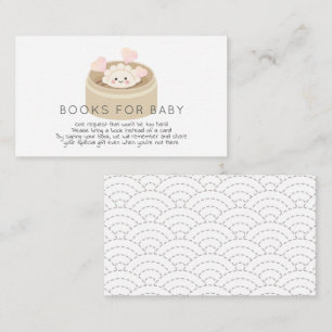 Verzoek om Baby shower boekje met kleine Potsticke Informatiekaartje