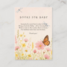 Verzoek om Baby shower van wilde bloemen