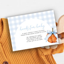Verzoek om cadeauboek voor babyshower voor kleine 
