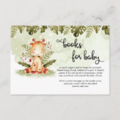 Verzoek om een oerwoud met veilig  informatiekaartje (Voorkant)