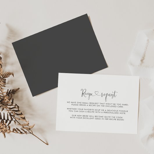 Verzoek om Fancy weduwschappen met liefdesprogramm Informatiekaartje