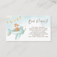 Verzoek om het Baby shower van een baby-piloot-