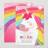 Verzoeken van de oranje oranje regenboogmeisjes kaart (Voorkant / Achterkant)