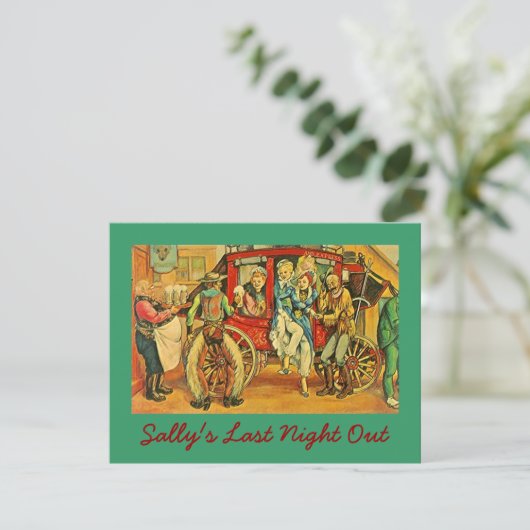 VERZOEKEN VAN DE VERENIGDE OUDE WESTELIJKE BACHELO KAART (Staand voorkant)