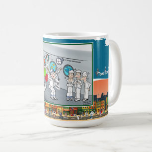 Verzonken door verrassing Verjaardag Klassieke k Koffiemok