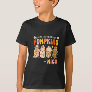 Verzorging Van De Schattigste Pompoen Nicu Fall Th T-shirt
