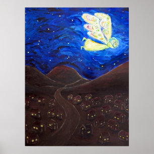 Verzorging van de ziel Engelbewaarder Posters Kuns