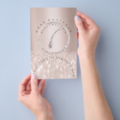 Verzorgingsinstructies Roze Glitter Electrolyse Flyer (Hand)