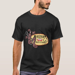 Verzot op Baars Grappige Baars Vissen Angler Large T-shirt