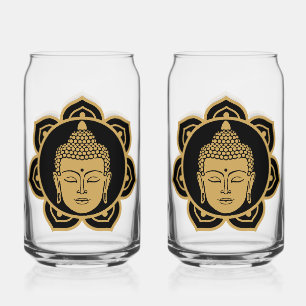 Vesak Buddha Blikvorm Glas