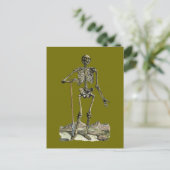 Vesalius: Skeletstelsel Briefkaart (Staand voorkant)