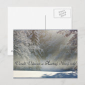 Veselé Vánoce a Šťastný Nový rok! Postkaart (Voorkant / Achterkant)