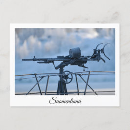 Vesikko-onderzeeër in het Suomenlinna-briefkaart Briefkaart