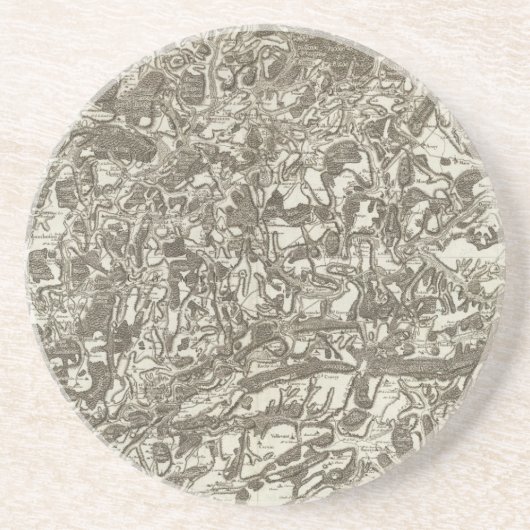 Vesoul Zandsteen Onderzetter (Voorkant)