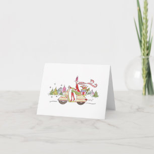 Vespa Holiday / Lulu Notes 5.6 x 4-briefkaart Notitiekaartje