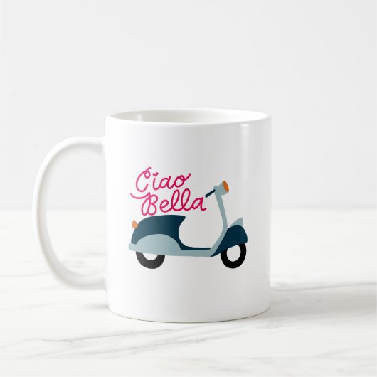 Vespa Mug (Gauche)
