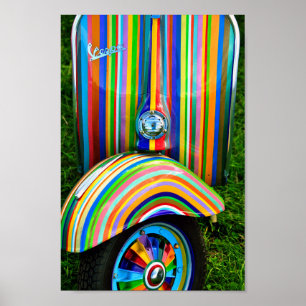 Vespa Piaggio Italiaanse scooter motorfiets Poster