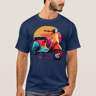 Vespa scooter 2 t-shirt