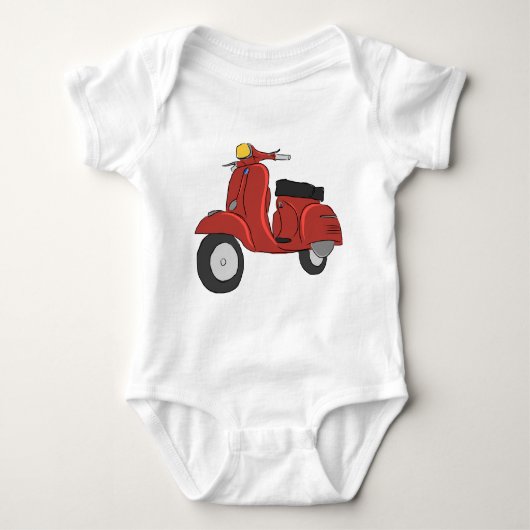 Vespa SS Scooter Romper (Voorkant)