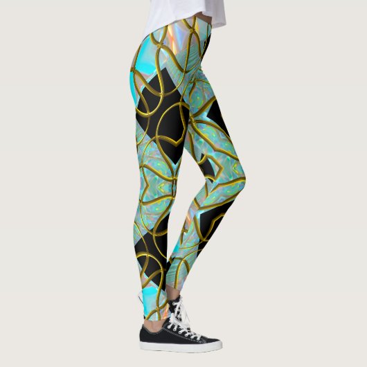 Vespadash Moderne leuke workout Leggings (Rechts)
