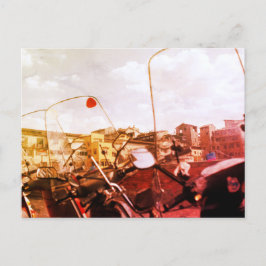 Vespas in Florence Briefkaart