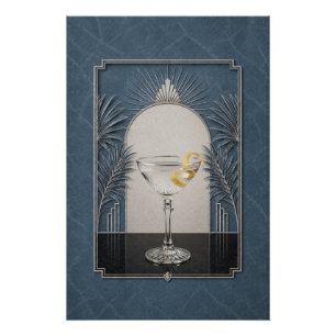 Vesper Art Deco Poster Bar Kunst Perfect Poster