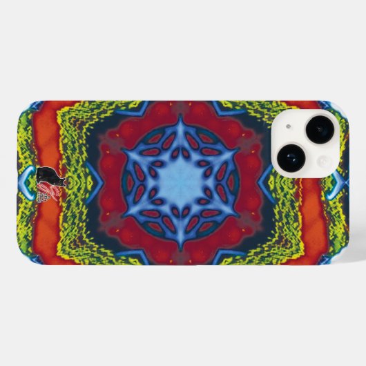Vesper Kaleidoscoop Case-Mate iPhone Case (Achterkant (horizontaal))
