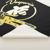 Vesperia badge sherpa deken (3/4)