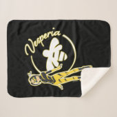 Vesperia badge sherpa deken (Voorkant (horizontaal))