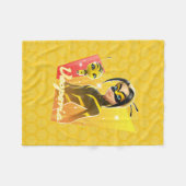 Vesperie en pollen fleece deken (Voorkant (Horizontaal))