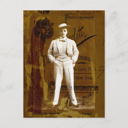 Vesta Tilley Briefkaart (Voorkant)