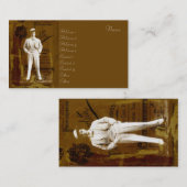 Vesta Tilley Visitekaartje (Voorkant / Achterkant)