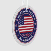 Vestavia Hills, Alabama Ornament (voorkant)