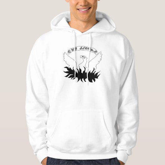 Veste À Capuche ᏣᎳᎩ cherokee de Phoenix de ᏣᎳᎩᏧᎴᎯᏌᏅᎯ (Devant)