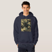 VESTE À CAPUCHE 忍者 (Devant entier)