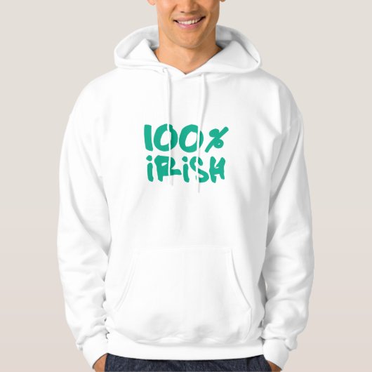 Veste À Capuche 100% Irlandais (Devant)