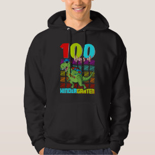 Veste À Capuche 100 jours d'école maternelle dinosaure rex dinosau